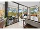 Sliding glass doors onto a balcony with outdoor seating at 6269 Palma Del Mar S Blvd # 308, St Petersburg, FL 33715