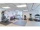 Well-equipped fitness center with exercise machines, weights, and a bright, airy atmosphere at 6269 Palma Del Mar S Blvd # 308, St Petersburg, FL 33715