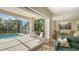 Relaxing screened-in pool area, perfect for outdoor enjoyment and entertaining at 7847 Chick Evans Pl, Sarasota, FL 34240