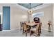 Dining area with decor and lighting at 10230 Highland Park Pl, Palmetto, FL 34221