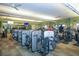 Well-equipped gym featuring modern machines, ample natural light, and a comfortable workout environment at 12711 Del Corso Loop, Bradenton, FL 34211