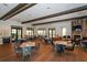 Well-lit restaurant with fireplace, outdoor seating, and a comfortable atmosphere at 12711 Del Corso Loop, Bradenton, FL 34211