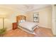 This bedroom has natural light, neutral walls and flooring, and is equipped with ceiling fan at 2316 Bradford St, Sarasota, FL 34231
