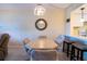 Dining room with table and seating, open to kitchen and living room at 25275 Rampart Blvd # 1203, Punta Gorda, FL 33983