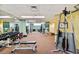 Well-equipped gym with modern exercise machines and free weights at 2912 Fiddlers Bnd, Palmetto, FL 34221