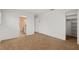 Neutral bedroom featuring a large closet and attached bathroom at 3328 Dartmouth Ln # 1012, Sarasota, FL 34239