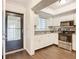 Well-lit kitchen with stainless steel appliances and granite countertops, offering a modern cooking space at 3821 Lake Bayshore Dr # H-507, Bradenton, FL 34205