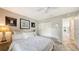 This bedroom features neutral decor, a spacious closet, and carpeted floors at 3842 Glen Oaks Manor Dr, Sarasota, FL 34232