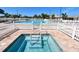 Second community pool featuring a wading pool and stairs into the pool area at 4803 Brae Burn Ave, Sarasota, FL 34234