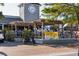Outdoor restaurant featuring patio seating, pergola shade, and outdoor service at 5512 Avenida Del Mare, Sarasota, FL 34242