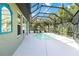 Inviting screened-in pool area, perfect for outdoor relaxation and entertainment at 1118 Deardon Dr, Venice, FL 34292