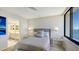 Cozy bedroom with a view and an ensuite bathroom offers comfortable living at 2020 Harbourside Dr # 454, Longboat Key, FL 34228