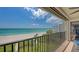This unit's balcony offers unobstructed ocean views and a clear shot of the beach at 2675 Gulf Of Mexico Dr # 403, Longboat Key, FL 34228