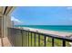This balcony boasts amazing views of the beach and ocean from a high-rise condo at 2675 Gulf Of Mexico Dr # 403, Longboat Key, FL 34228
