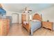 Main bedroom with ceiling fan and traditional furniture at 4806 69Th E Ct, Palmetto, FL 34221