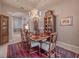 Formal dining area with chandelier and access to other living spaces at 6605 Waters Edge Way, Lakewood Ranch, FL 34202