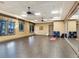 Bright and airy studio space with large windows, mirrors, and hardwood floors, perfect for fitness or dance activities at 6611 Grand Estuary Trl # 105, Bradenton, FL 34212