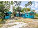 Charming coastal home with detached structures, perfect for a guest house or additional living space at 6737 Lincoln Rd, Bradenton, FL 34203