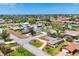 Low angle view of a quiet, well maintained suburban neighborhood with mature landscaping and sidewalks at 6820 19Th W Ave, Bradenton, FL 34209