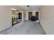Spacious garage with ample storage space and access to the home at 6946 Woodwind Dr # 2, Sarasota, FL 34231