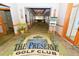 Community lobby features decorative flooring and golf course views at 7687 Sweetbay Cir # 7687, Bradenton, FL 34203