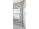Neutral-toned bedroom with plush carpet, closet with bi-fold doors, and an exterior view at 10054 Cross River Trl, Parrish, FL 34219