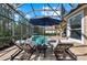 Relaxing screened-in pool area with sun loungers, offering a private outdoor experience at 11716 Strandhill Ct, Lakewood Ranch, FL 34202