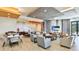 Spacious community lounge with comfortable seating, a large TV, and a kitchenette at 1211 Gulf Of Mexico Dr # 309, Longboat Key, FL 34228