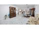 Open floor plan living and dining area with stylish decor at 19990 Midway Blvd, Port Charlotte, FL 33948