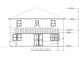 The south exterior elevation featuring a second story deck and an exterior door at 22520 61St E Ave, Bradenton, FL 34211