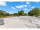 Newly poured home foundation with plumbing on a sunny lot at 22520 61St E Ave, Bradenton, FL 34211