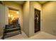 Cozy front porch with a bench, perfect for relaxing and enjoying the neighborhood views at 3520 Woodmont Dr, Parrish, FL 34219