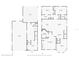 Detailed floor plan showcasing the layout of this luxurious home with multiple bedrooms, bathrooms, and living spaces at 4001 5Th Ave, Holmes Beach, FL 34217