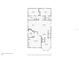 Detailed second floor plan showcasing the layout of this luxurious home with multiple bedrooms and living spaces at 4001 5Th Ave, Holmes Beach, FL 34217