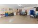 Large and clean garage with plenty of storage, recreational equipment, and room for multiple cars at 4001 5Th Ave, Holmes Beach, FL 34217