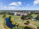 Aerial of condominium complex beside golf course at 4440 Fairways Blvd # 210, Bradenton, FL 34209