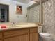 Well-lit bathroom with modern fixtures, offering a clean and inviting space for personal care at 4944 Village Gardens Dr # 151, Sarasota, FL 34234