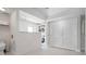 Bright bathroom with laundry at 527 Key Royale Dr, Holmes Beach, FL 34217