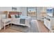 Calm bedroom with a private balcony and great view of the water at 5300 Ocean Blvd # 202, Sarasota, FL 34242