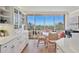 Dining Area with a view of the ocean at 5300 Ocean Blvd # 202, Sarasota, FL 34242