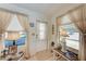 Welcoming entryway with natural light, neutral tones, and cozy decor at 5619 Bayshore Rd # 423, Palmetto, FL 34221