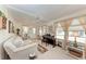 Bright living room featuring neutral decor, cozy seating, and a seamless flow at 5619 Bayshore Rd # 423, Palmetto, FL 34221