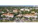 Expansive aerial view of a beautiful condo complex boasting lush landscaping and well-maintained grounds at 850 S Tamiami Trl # 730, Sarasota, FL 34236
