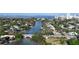 Scenic water view overlooking a canal, mature trees, with views of the city at 850 S Tamiami Trl # 730, Sarasota, FL 34236