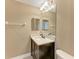 Bathroom with granite countertops and modern vanity at 9429 Discovery Ter # 102B, Bradenton, FL 34212