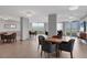 Bright and airy lounge area with ocean views, comfortable seating, and elegant lighting at 1000 Longboat Club Rd # 604, Longboat Key, FL 34228