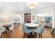 Open-concept living and dining area at 1434 Ladue Ln, Sarasota, FL 34231