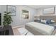 Cozy bedroom with bright paint, natural light, and modern decor at 218 80Th N Ave, St Petersburg, FL 33702