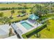Community pool with lounge chairs, cabana, and well maintained landscaping offering a refreshing recreational space at 2320 Terra Ceia Bay Blvd # 305, Palmetto, FL 34221