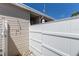 Beautiful fenced outdoor shower, perfect for rinsing off after a swim at 2601 Gulf N Dr # B24, Bradenton Beach, FL 34217
